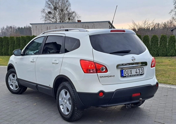 Nissan Qashqai+2 cena 28900 przebieg: 234682, rok produkcji 2009 z Suraż małe 172